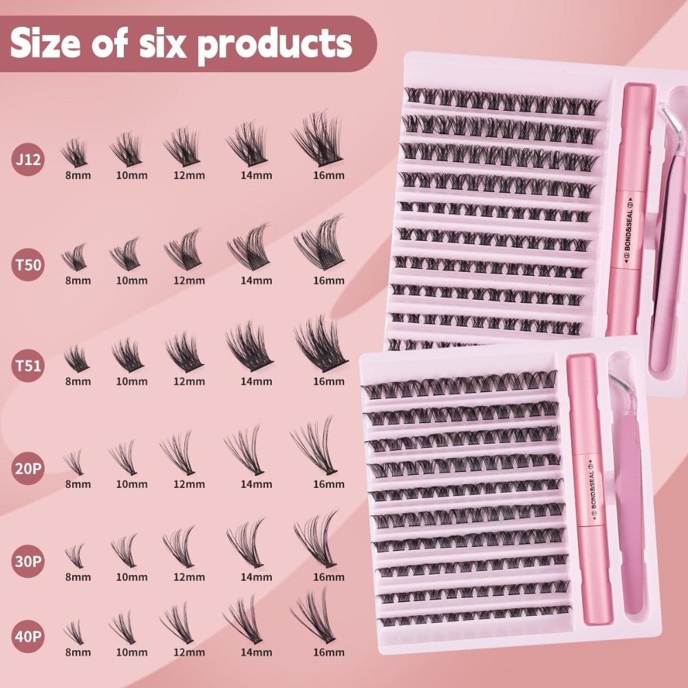 Eyelash Extension Wispy - رموش صناعية عالية الجودة بتصميم طبيعي