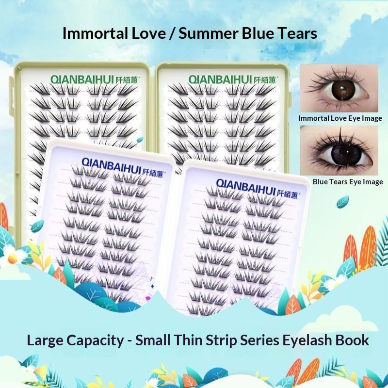 Eyelash Extension Fox Eye - رموش مانغا فوكس آي كلاستر كثيفة
