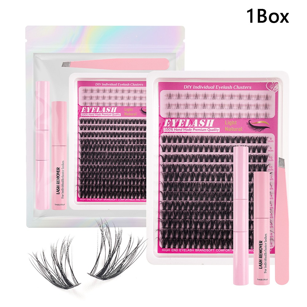 Eyelash Extension Wispy - رموش صناعية طبيعية المظهر بطول 8-18