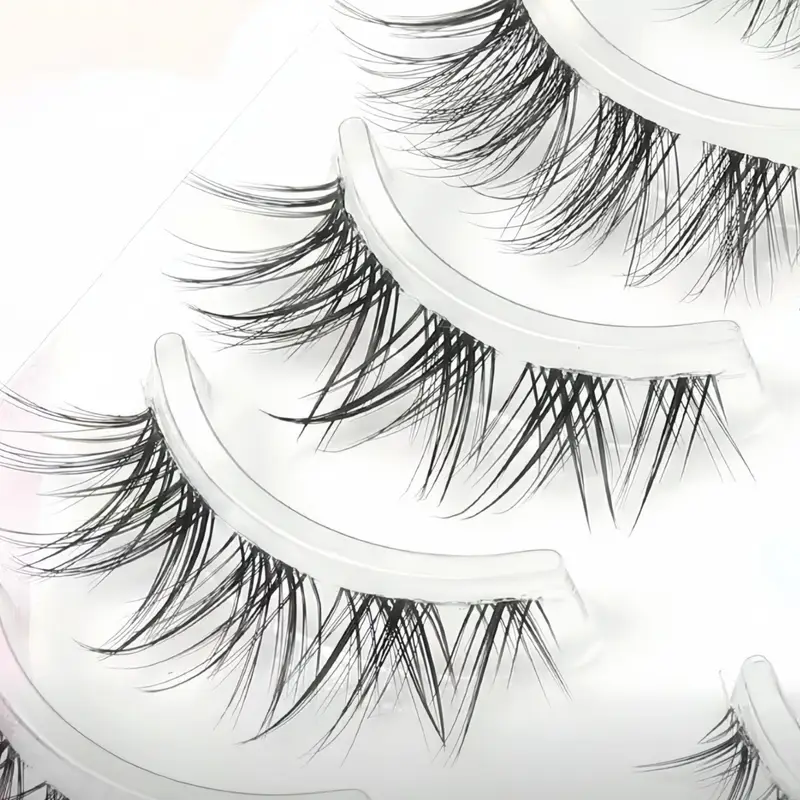 5 أزواج من الرموش الصناعية بتص - مراجعة Eyelash Extension Fox Eye وسعره