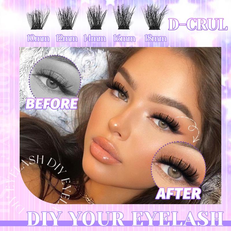 رموش جديدة مجمعة للتركيب الذات - مراجعة Eyelash Extension Individual وسعره