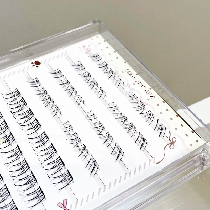 رموش علوية شفافة ومختلطة من مي - مراجعة Eyelash Extension Wispy وسعره