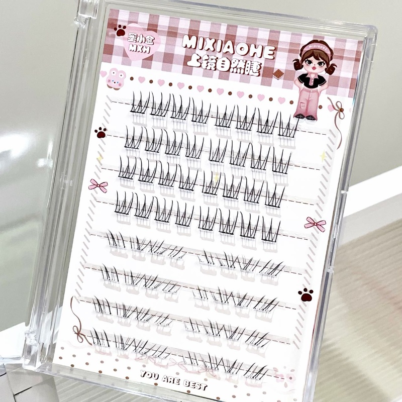 رموش علوية شفافة ومختلطة من مي - مراجعة Eyelash Extension Wispy وسعره