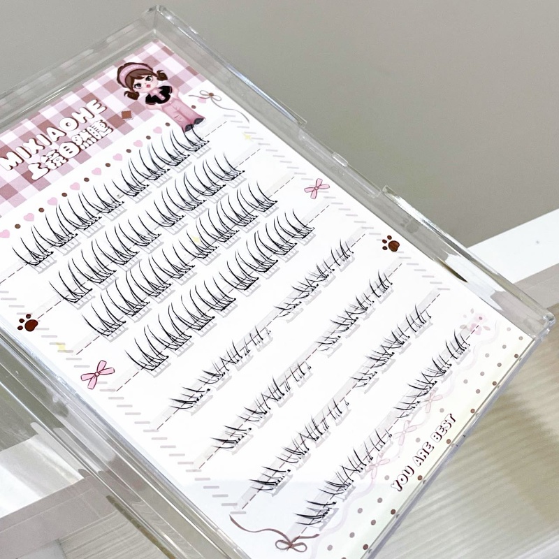 رموش علوية شفافة ومختلطة من مي - مراجعة Eyelash Extension Wispy وسعره