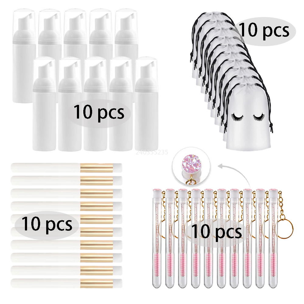 زجاجة بلاستيكية فارغة لإطالة ا - مراجعة Refill Eyelash Extension وسعره