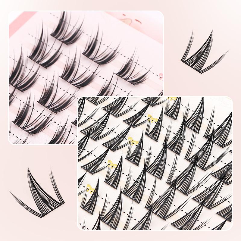 رموش صناعية طبيعية بـ 10 صفوف، - مراجعة Eyelash Extension Individual وسعره