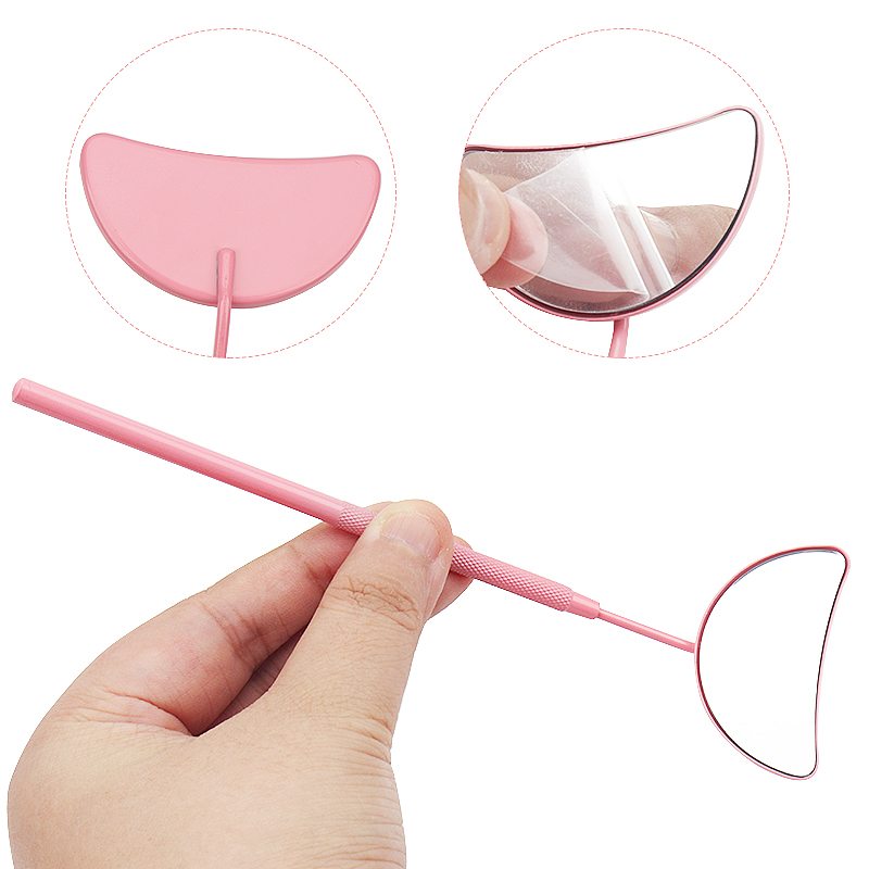 1 قطعة رمش تمديد مرآة القمر عل - مراجعة Eyelash Extension Glasses وسعره
