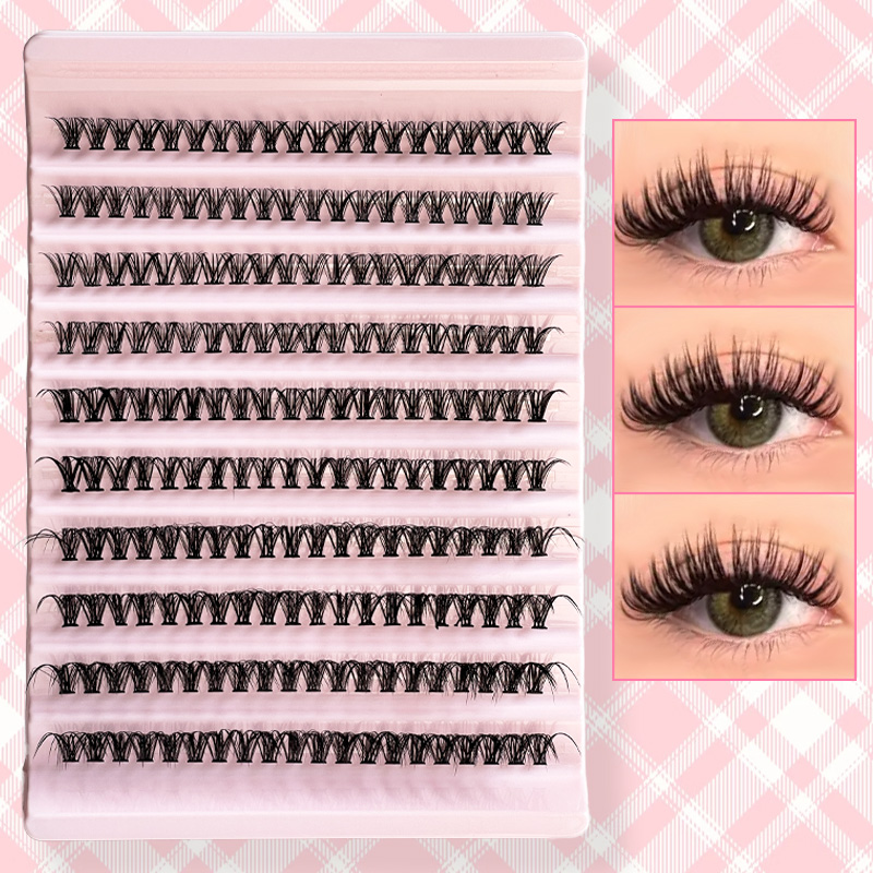 الفردية جلدة رمش tuft 8-16 ملل - مراجعة Eyelash Extension Individual وسعره