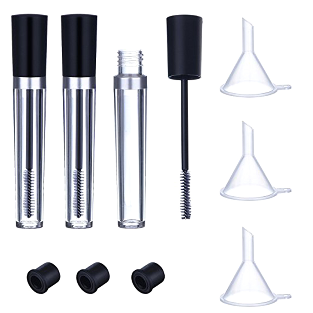 أنبوب ماسكارا شفاف فارغ من الب - مراجعة Refill Eyelash Extension وسعره