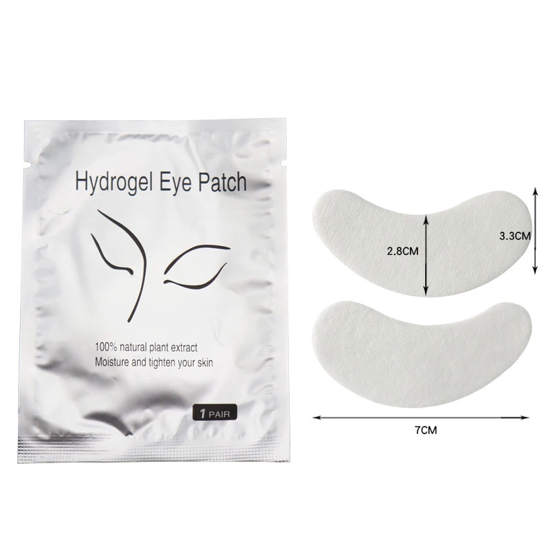 50-500 Pairs رمش تحت العين بقع - مراجعة Under Eye Gel وسعره