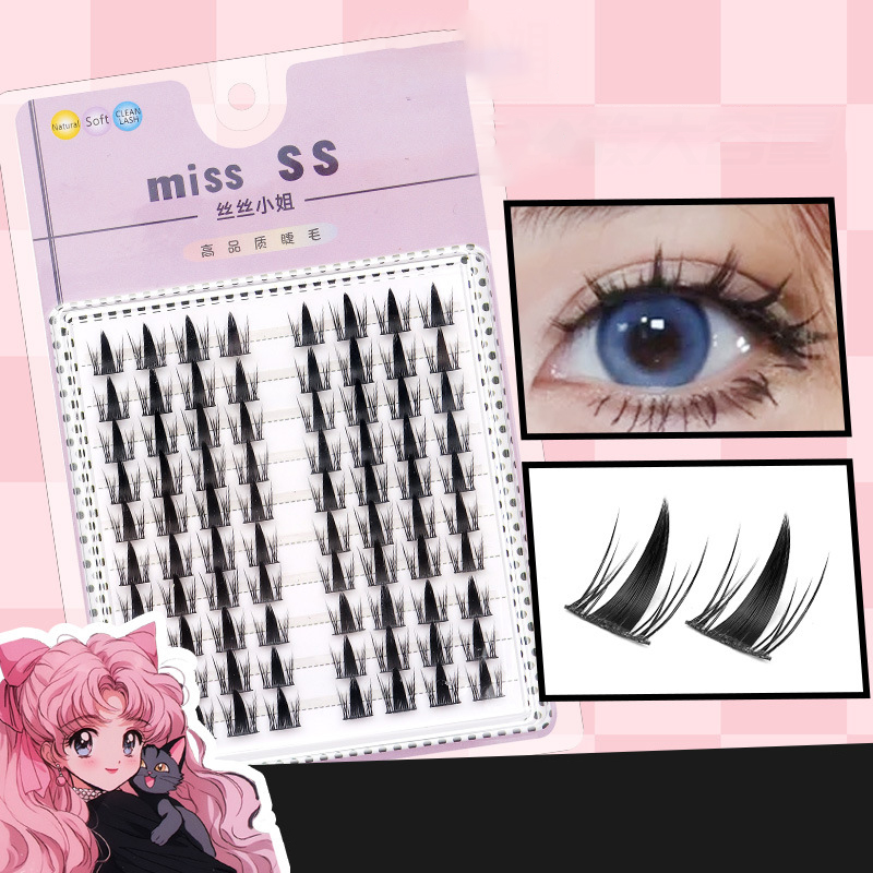 رموش صناعية محاكية ذاتية اللصق - مراجعة Eyelash Extension Individual وسعره