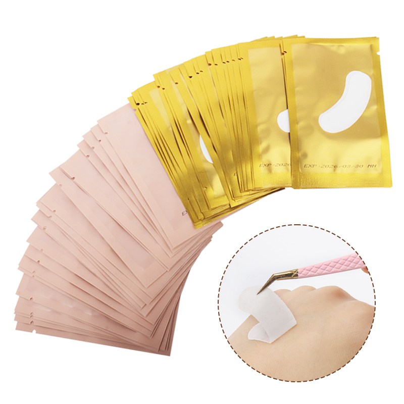 50 Pairs رقع العين تحت العين ج - مراجعة Eyelash Extension Glasses وسعره