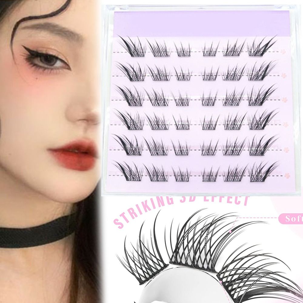 جديد ثلاثية الأبعاد عين القط ر - مراجعة Eyelash Extension Fox Eye وسعره