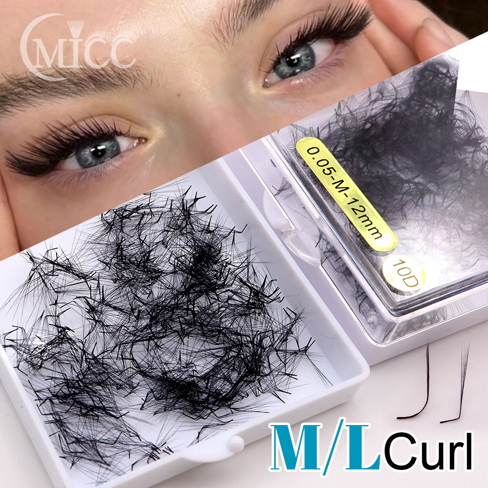 500 المشجعين 6D 6 مللي متر 10D - مراجعة Eyelash Extension Fox Eye وسعره