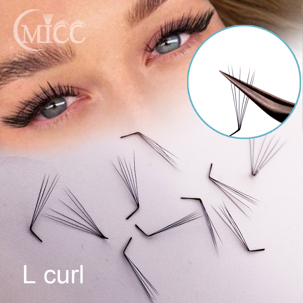 500 المشجعين 6D 6 مللي متر 10D - مراجعة Eyelash Extension Fox Eye وسعره