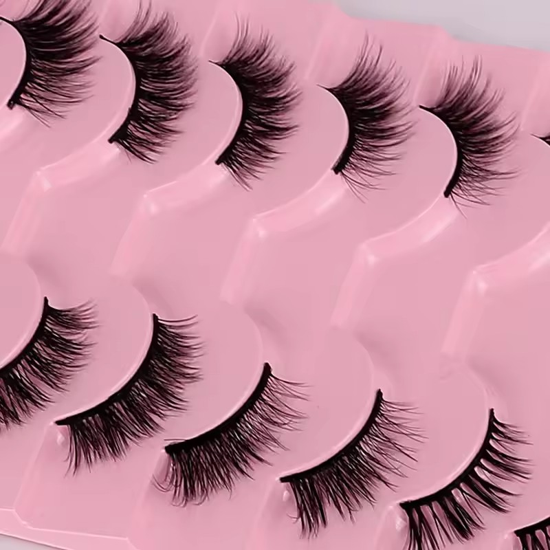 رموش صناعية نصفية من جودوبي، 1 - مراجعة Eyelash Extension Fox Eye وسعره