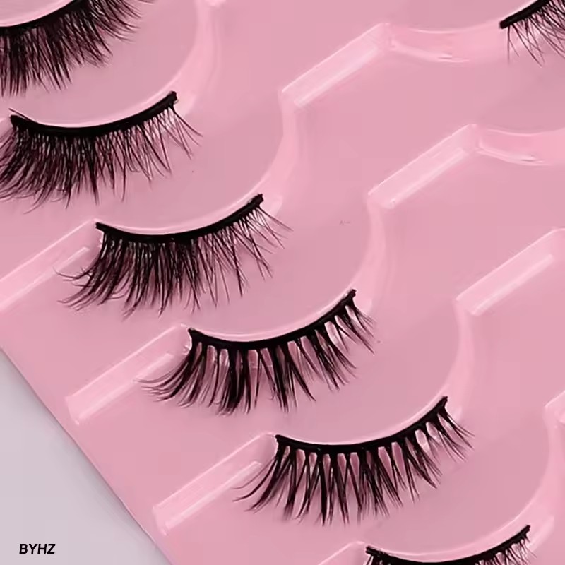 رموش صناعية نصفية من جودوبي، 1 - مراجعة Eyelash Extension Fox Eye وسعره