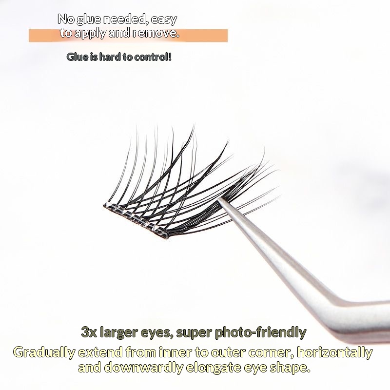 120 مجموعة لا حاجة إلى غراء ال - مراجعة Eyelash Extension Fox Eye وسعره