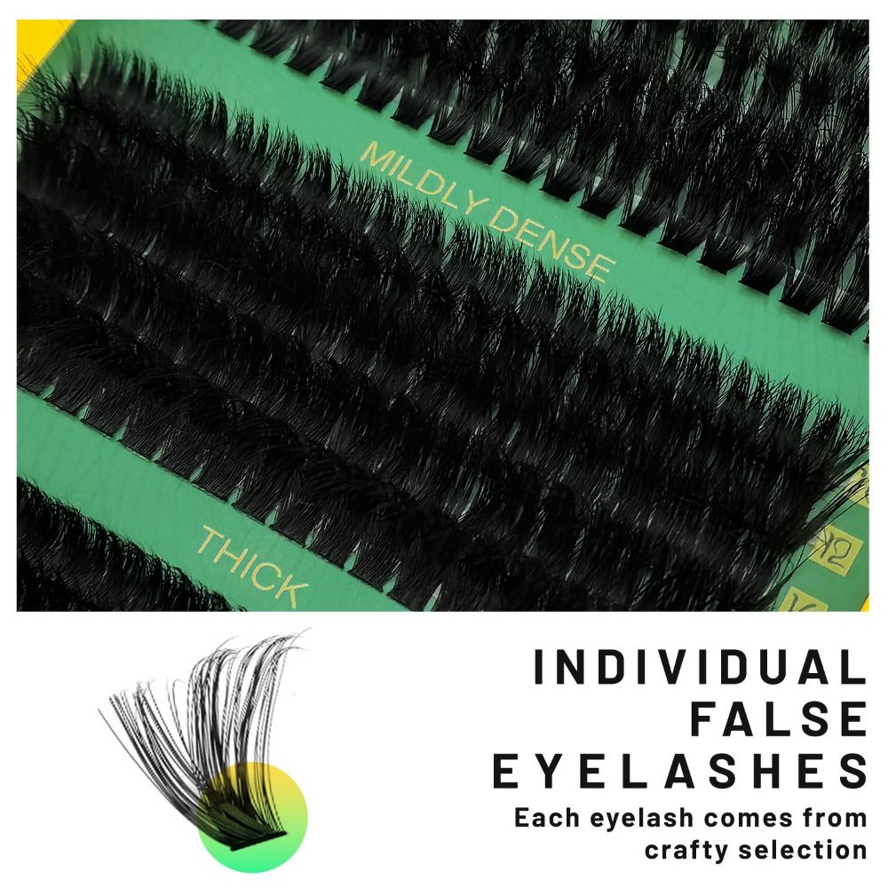 رموش صناعية بمظهر طبيعي، مجموع - مراجعة Eyelash Extension Wispy وسعره