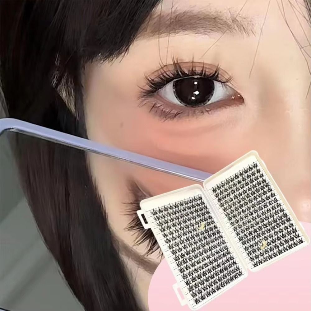 رموش صناعية بمظهر طبيعي مع تصم - مراجعة Eyelash Extension Wispy وسعره