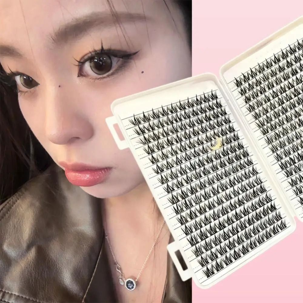 رموش صناعية بمظهر طبيعي مع تصم - مراجعة Eyelash Extension Wispy وسعره