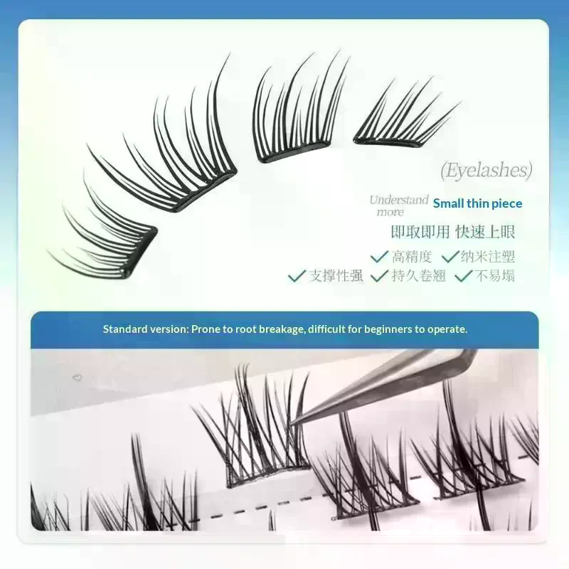 رموش صناعية بتصميم عين الثعلب، - مراجعة Eyelash Extension Fox Eye وسعره