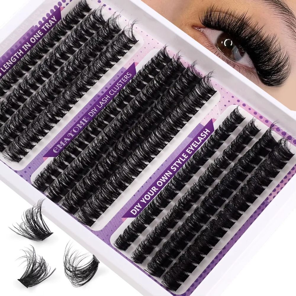 رموش صناعية بمظهر طبيعي، نمط خ - مراجعة Eyelash Extension Wispy وسعره