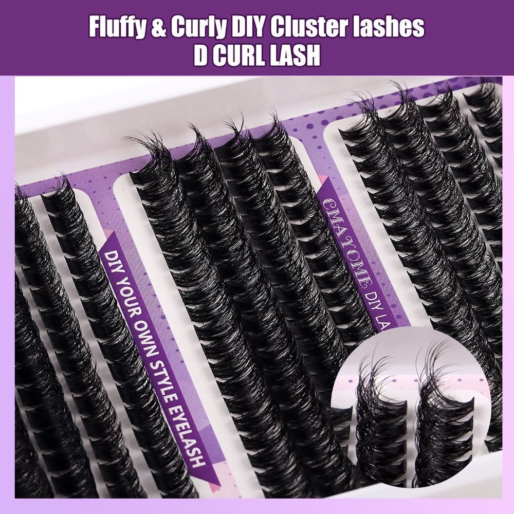 رموش صناعية بمظهر طبيعي، نمط خ - مراجعة Eyelash Extension Wispy وسعره