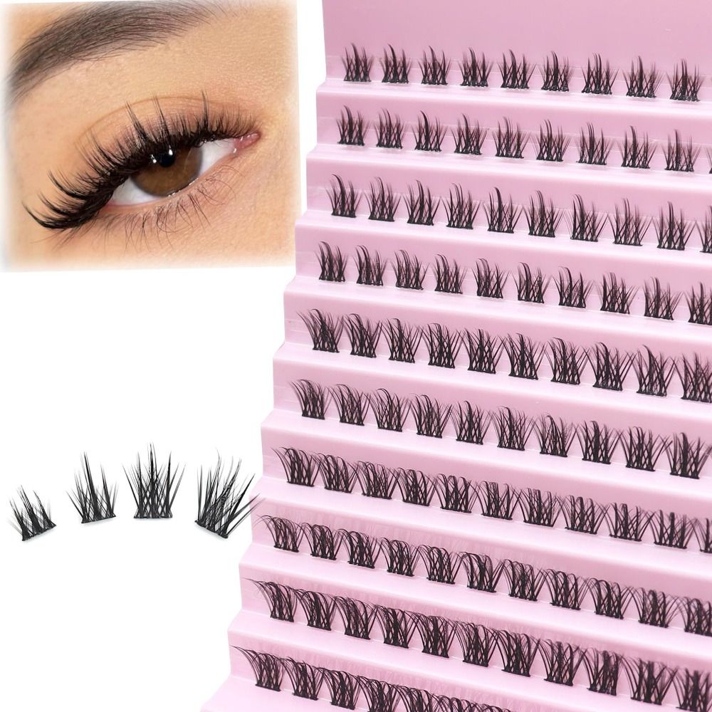 رموش صناعية بمظهر طبيعي، نمط خ - مراجعة Eyelash Extension Wispy وسعره