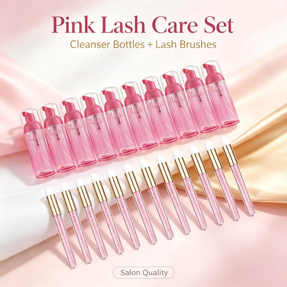 20 قطعة من زجاجات الرغوة القاب - مراجعة Refill Eyelash Extension وسعره