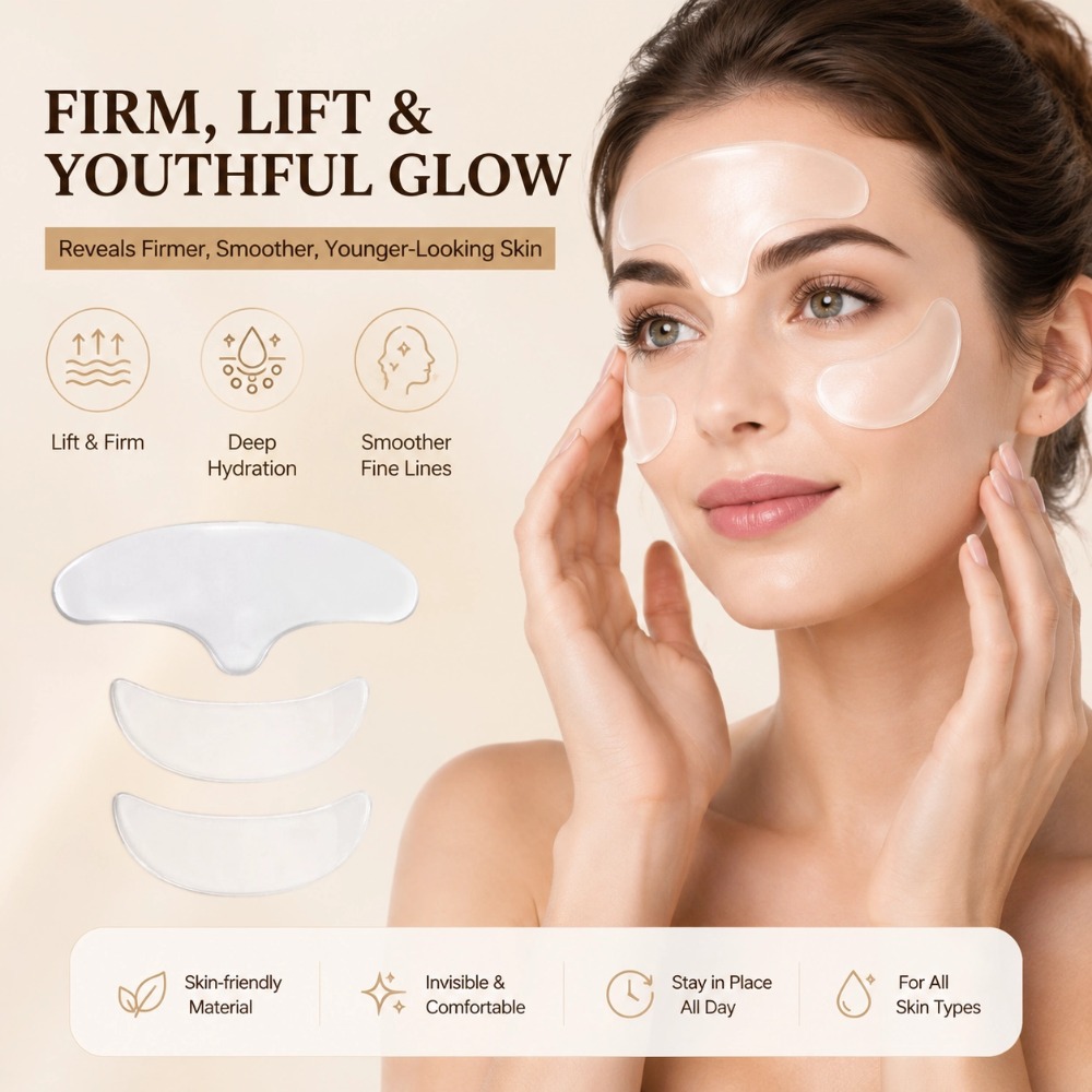 لاصقة جل السيليكون الناعمة الق - مراجعة Under Eye Gel وسعره
