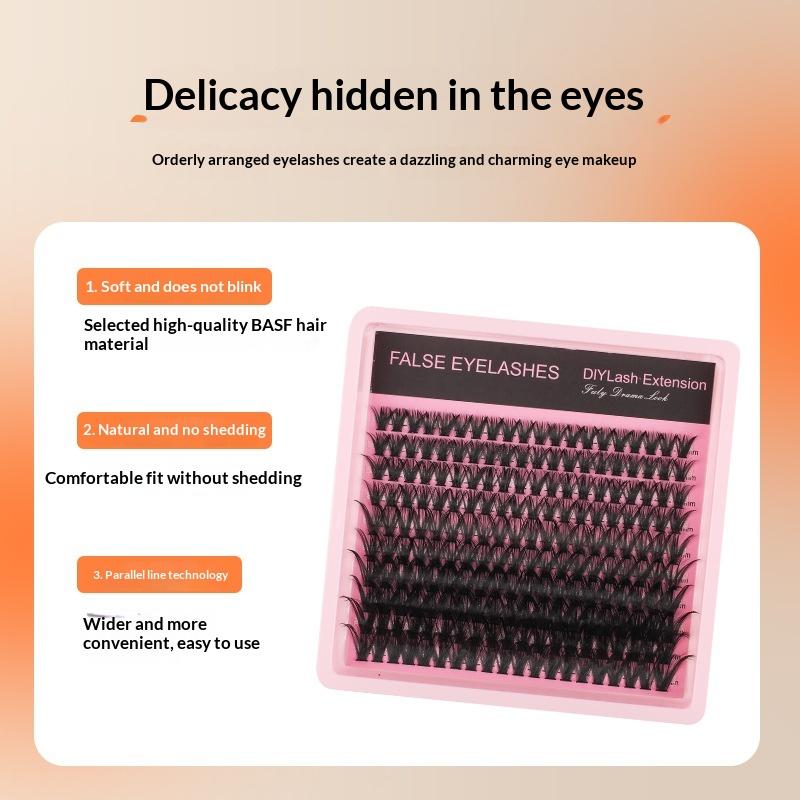 رموش كثيفة جديدة بـ 10 صفوف و1 - مراجعة Eyelash Extension Individual وسعره
