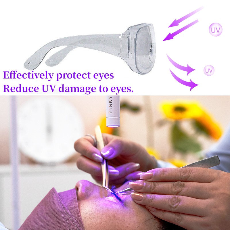 نظارات واقية من الأشعة فوق الب - مراجعة Eyelash Extension Glasses وسعره