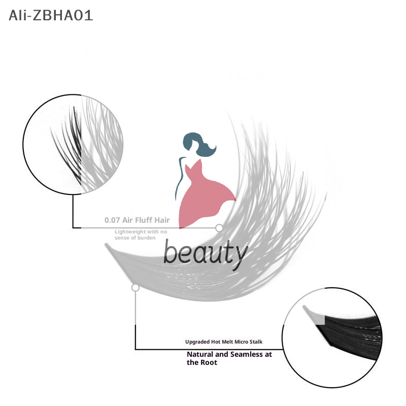 رموش ثلاثية الأبعاد من الفرو ا - مراجعة Eyelash Extension Individual وسعره