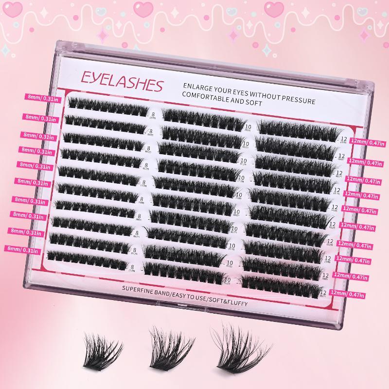 30 صف من وصلات الرموش العنقودي - مراجعة Eyelash Extension Individual وسعره