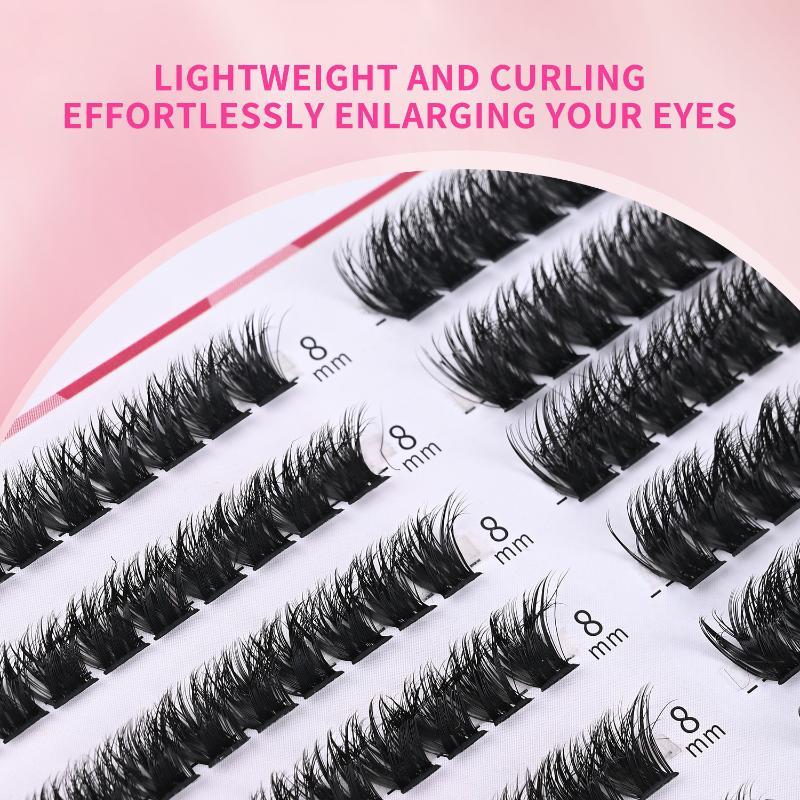 30 صف من وصلات الرموش العنقودي - مراجعة Eyelash Extension Individual وسعره