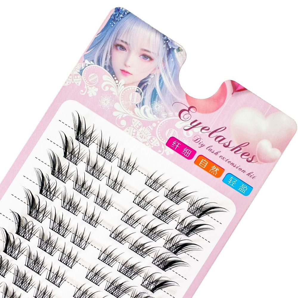 النساء الجمال ثلاثية الأبعاد ا - مراجعة Eyelash Extension Fox Eye وسعره